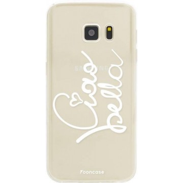 FOONCASE Samsung Galaxy S7 hoesje TPU Soft Case - Back Cover - Ciao Bella!