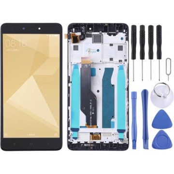 Let op type!! LCD Screen and Digitizer Full Assembly with Frame for Xiaomi Redmi Note 4X(White)
