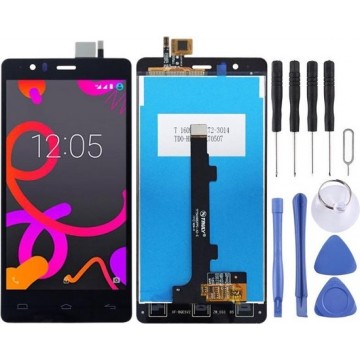 Let op type!! LCD Screen and Digitizer Full Assembly for BQ Aquaris E5 (0982) (Black)