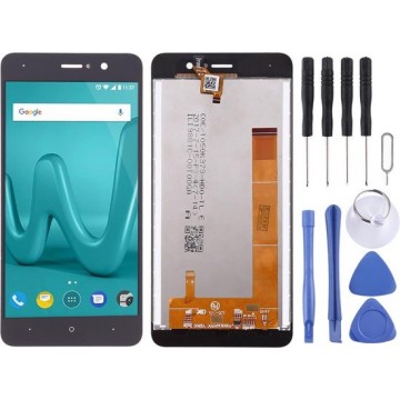 Let op type!! LCD Screen and Digitizer Full Assembly for Wiko Lenny4(Black)