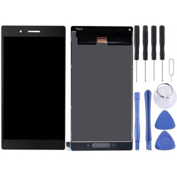 Let op type!! LCD Screen and Digitizer Full Assembly for Lenovo Tab 4 / TB-7304X / TB-7304F(Black)