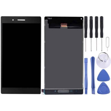 Let op type!! LCD Screen and Digitizer Full Assembly for Lenovo Tab 4 / TB-7304X / TB-7304F(Black)