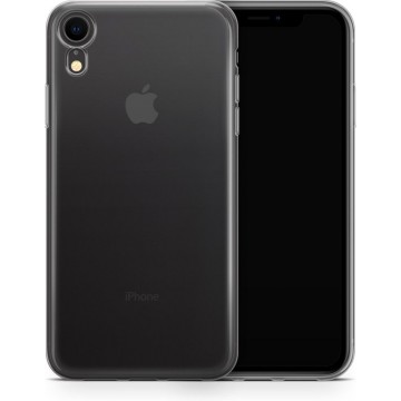 Mobigear Transparant iPhone XR hoesje Ultra-thin TPU 0.75mm