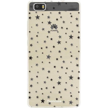 FOONCASE Huawei P8 Lite 2016 hoesje TPU Soft Case - Back Cover - Stars / Sterretjes