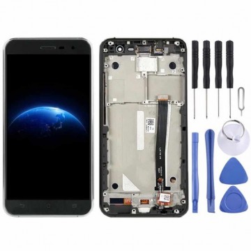 Let op type!! LCD Screen and Digitizer Full Assembly with Frame for Asus ZenFone 3 ZE520KL Z017D Z017DA Z017DB (Gold)