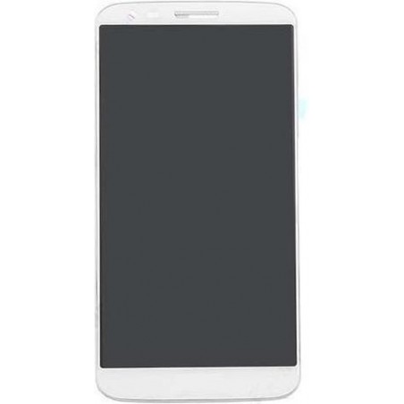 LCD-scherm + Touch Panel met Frame vervanging voor LG Optimus G2 / D802(White)