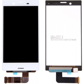 Let op type!! Original LCD Screen and Digitizer Full Assembly for Sony Xperia X Compact (White)