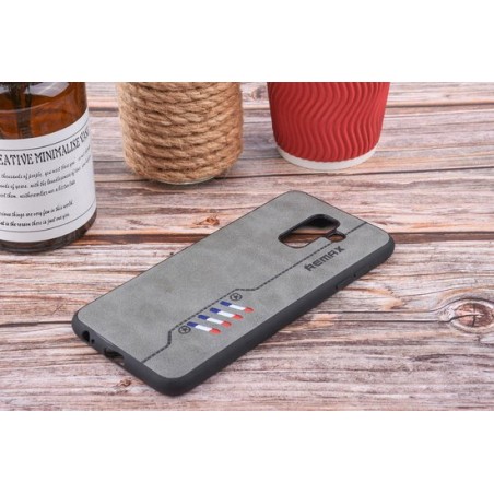 Backcover hoesje voor Samsung Galaxy A6+ (2018) - Grijs (A6 Plus 2018)