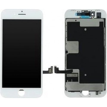 Refurbished LCD Complete Wit voor iPhone 8
