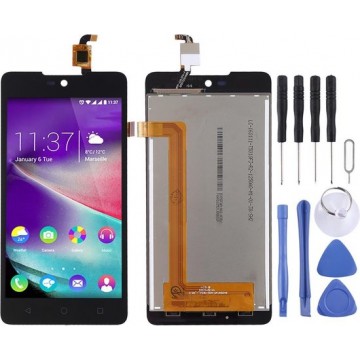 Let op type!! LCD Screen and Digitizer Full Assembly for Wiko Rainbow Lite(Black)
