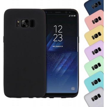 For Samsung Galaxy S8 Lovely Candy Colors Soft TPU beschermings hoesje (zwart)