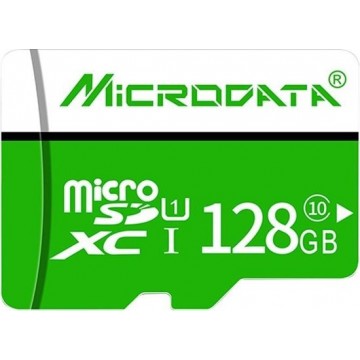Let op type!! MICROGEGEVENS 128GB U1 groen en wit TF (Micro SD) geheugenkaart