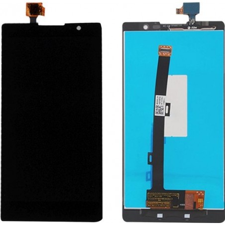 Let op type!! LCD Screen and Digitizer Full Assembly for Lenovo K80 / K80M (Black)