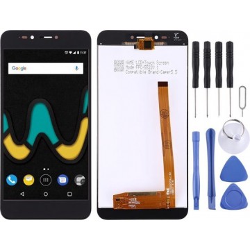 Let op type!! LCD Screen and Digitizer Full Assembly for Wiko Upulse(Black)
