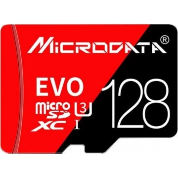 Let op type!! MICROGEGEVENS 128GB High Speed U3 rode en zwarte TF (Micro SD) geheugenkaart