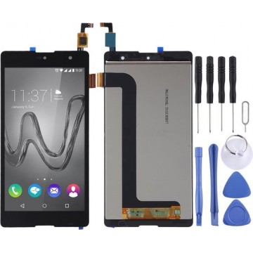 Let op type!! LCD Screen and Digitizer Full Assembly for Wiko Robby(Black)