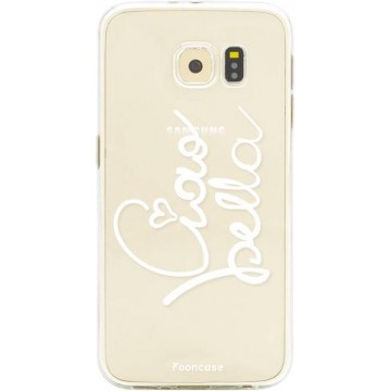 FOONCASE Samsung Galaxy S6 hoesje TPU Soft Case - Back Cover - Ciao Bella!