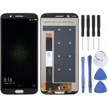 Let op type!! LCD Screen and Digitizer Full Assembly for Xiaomi Black Shark (Black)