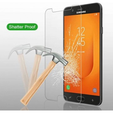 Samsung Galaxy J7prime 2 Glazen Screenprotector Tempered Glass  (0.3mm)