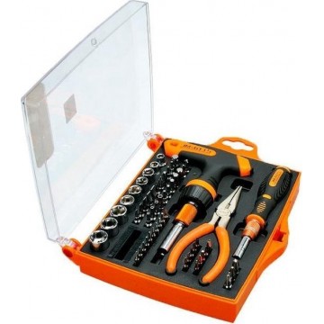 Let op type!! JAKEMY JM-6115 60 in 1 Precision Screwdriver Hardware Repair Tools Demolition Kit