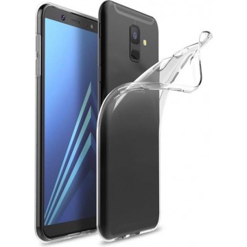 EmpX.nl Samsung Galaxy A6 (2018) TPU Transparant Siliconen Back cover