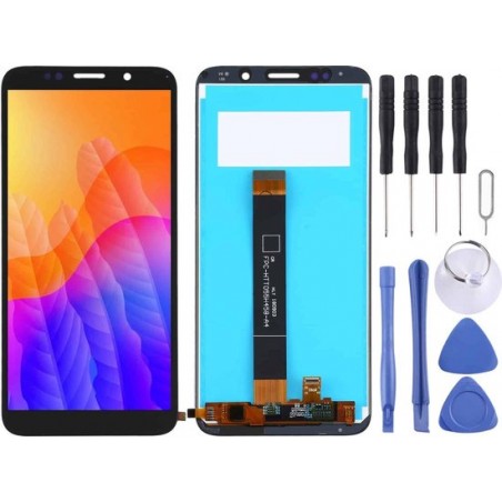 Lcd-scherm en digitizer volledige montage voor Huawei Y5p