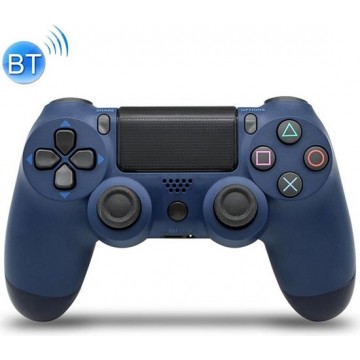 Let op type!! Draadloze Bluetooth-gamecontroller met lamp voor PS4  EU-versie (donkerblauw)