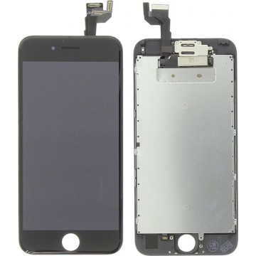 Voorgemonteerd iPhone 6S Scherm (LCD + Touchscreen + Onderdelen) Zwart A+ Kwaliteit