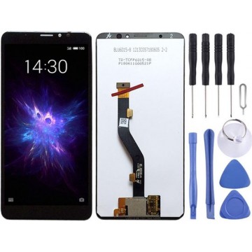 Let op type!! LCD Screen And Digitizer Full Assembly for Meizu Note 8(Black)