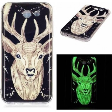 TPU Case Glow in the dark compatibel met Apple iPhone X / XS