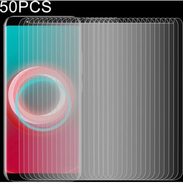 50 PCS 0,26 mm 9H 2.5D gehard glasfolie voor Ulefone Power 3S