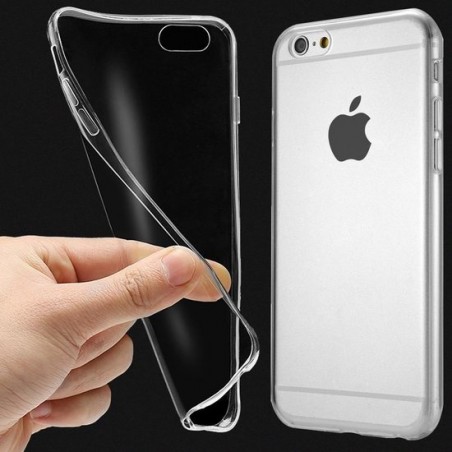 iPhone 6 6S 0.3mm Ultra Thin Soft TPU Transparant case hoesje