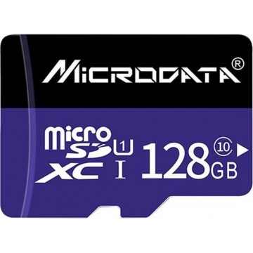 Let op type!! MICROGEGEVENS 128GB U1 paars en zwart TF (Micro SD) geheugenkaart