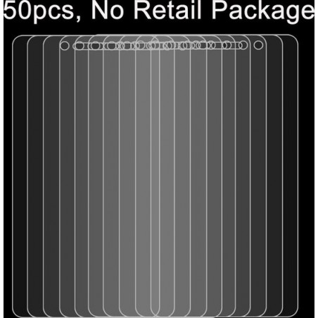 Let op type!! 50 Stuks Alcatel One Touch Pixi 4 & 3 6-inch Gehard glazen schermprotector 0.26mm 9H ultra 2.5D hardheid