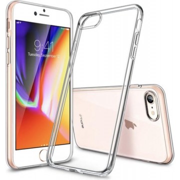 Extra Stevige Back Cover voor Apple iPhone 7 | iPhone 8 | Transparant Ultra Dunne Siliconen Case | Hoogwaardig TPU Hoesje