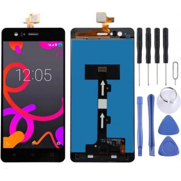 Let op type!! LCD Screen and Digitizer Full Assembly for BQ Aquaris M5 (Black)