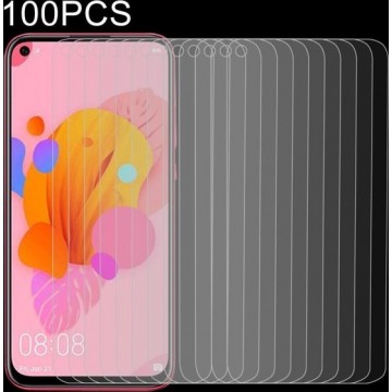 Let op type!! 100 PCS 0.26 mm 9u 2.5 D getemperd glas film voor Huawei Nova 5i
