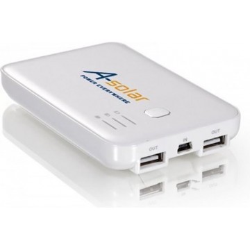 Power Bank Pro AL300 - Mobiel - Zonne-energie - USB - Oplaadbaar - Accu