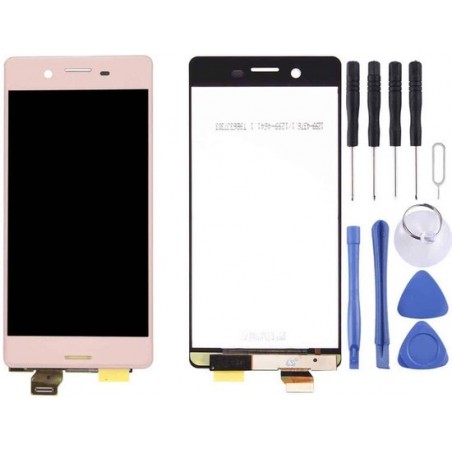 Lcd-scherm en Digitizer Full Assembly voor Sony Xperia X (Rose Gold)