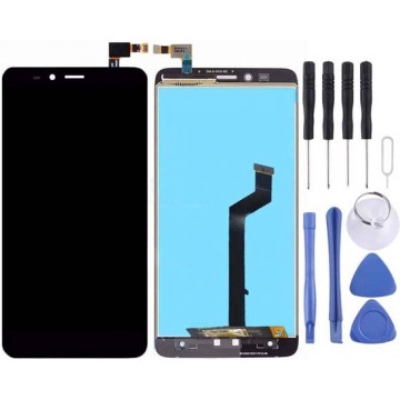 Let op type!! For ZTE Imperial MAX / Z963 LCD Screen and Digitizer Full Assembly(Black)