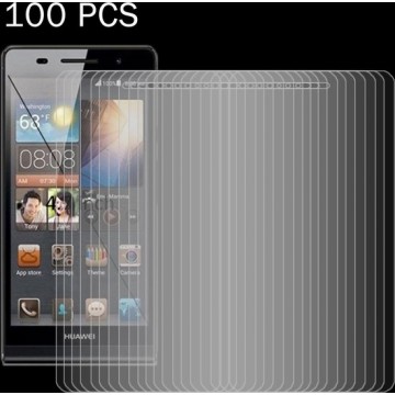 Let op type!! 100 Stuks Huawei P9 Gehard glazen schermprotector 0.26mm 9H ultra 2.5D hardheid