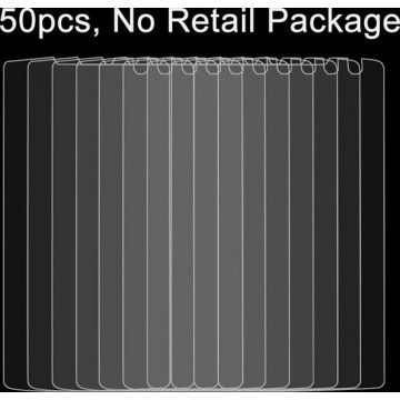 Let op type!! 50 stuks voor LG vreugde 0 26 mm 9H oppervlakte hardheid 2.5D explosieveilige gehard glas Film  geen retailpakket