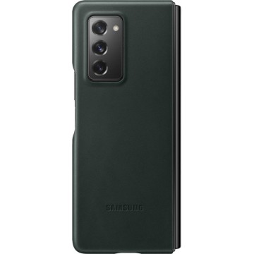 Samsung leather cover voor Samsung Galaxy Fold 2 - Groen