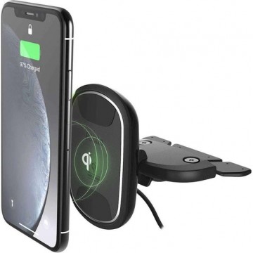 iOttie iTap 2 Wireless Fast Charging CD Slot Mount - Zwart