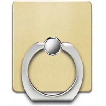 Smartphone Ring Stand -  Universal 360 rotating finger ring - Goud