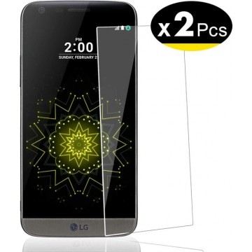 LG G5 Screenprotector Glas - Tempered Glass Screen Protector - 2x