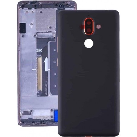 Let op type!! Back Cover with Back Camera Lens & Side Keys for Nokia 7 Plus