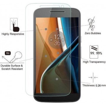 Motorola Moto G4 Tempered Glass Screenprotector