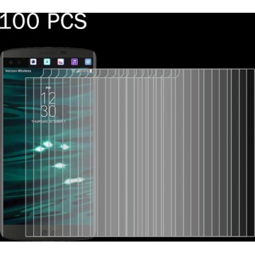 Let op type!! 100 stuks voor LG V10 0 26 mm 9H oppervlaktehardheid 2.5D explosieveilige gehard glas scherm Film