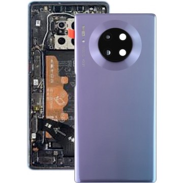 Originele batterij achterkant met cameralens voor Huawei Mate 30 Pro (zilver)